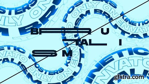 Videohive Seamless Loop Kinetic Posters 24684532 Videohive Seamless Loop Kinetic Posters 24684532