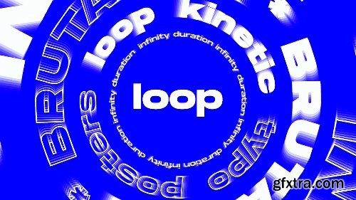 Videohive Seamless Loop Kinetic Posters 24684532 Videohive Seamless Loop Kinetic Posters 24684532