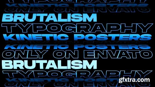 Videohive Seamless Loop Kinetic Posters 24684532 Videohive Seamless Loop Kinetic Posters 24684532