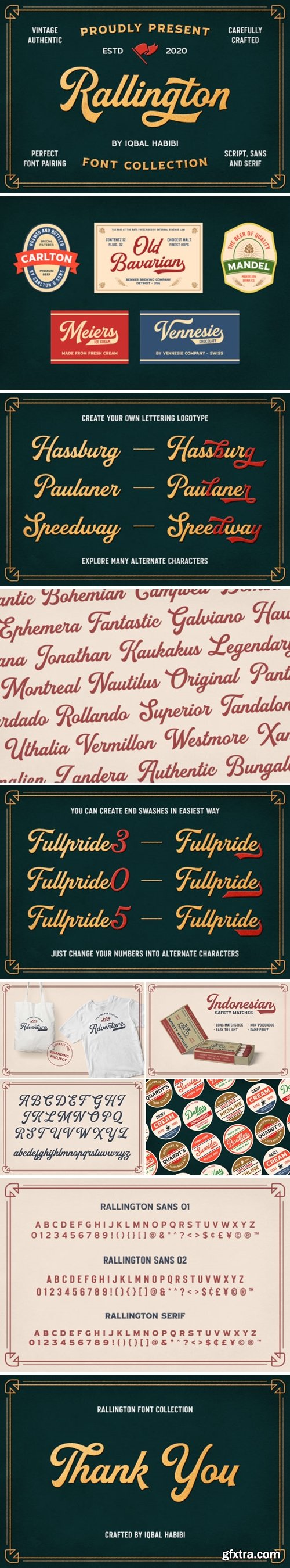 CreativeMarket - Rallington Font Collection 4605581 CreativeMarket - Rallington Font Collection 4605581