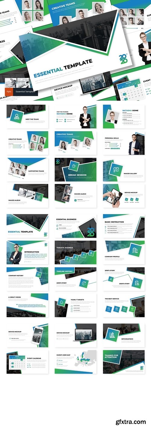 Essential Powerpoint, Keynote and Google Slides Templates