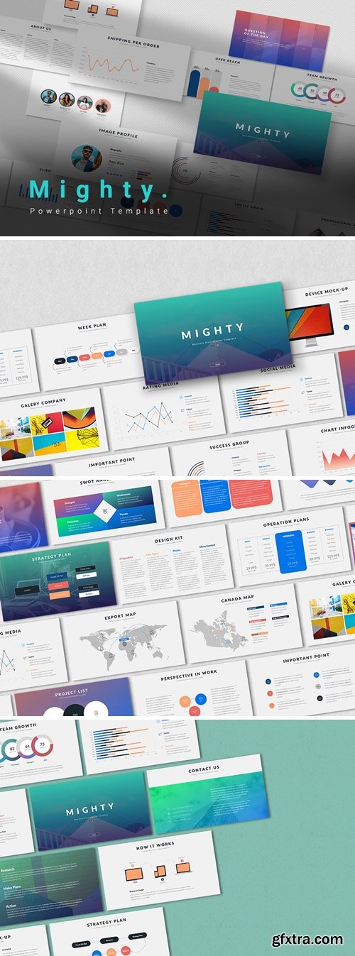 Mighty Powerpoint, Keynote and Google Slides Templates