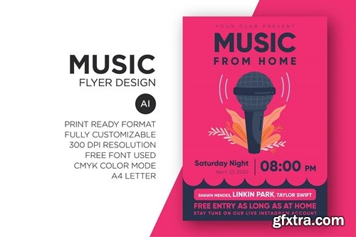 Music - Flyer Design Template
