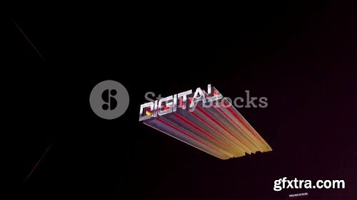 Videoblocks - Retro Wave Logo Pack | After Effects