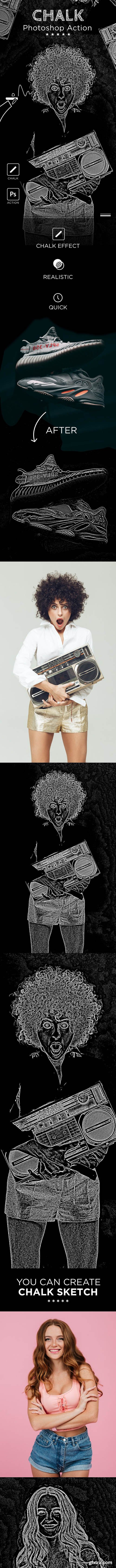 GraphicRiver - Chalk Photoshop Action 26340279