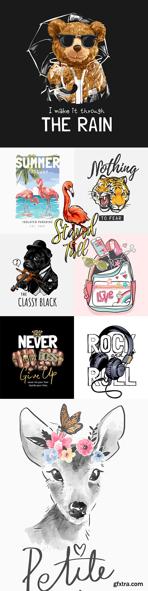 Stand slogan with cartoon vintage graphic illustration
Stand slogan with cartoon vintage graphic illustration