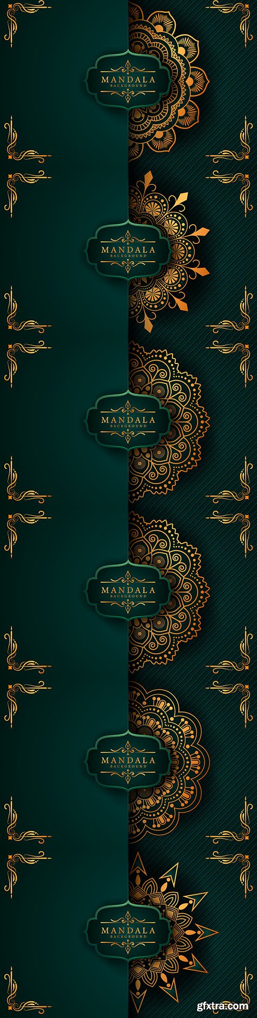 Mandala creative luxury green design background 7
Mandala creative luxury green design background 7