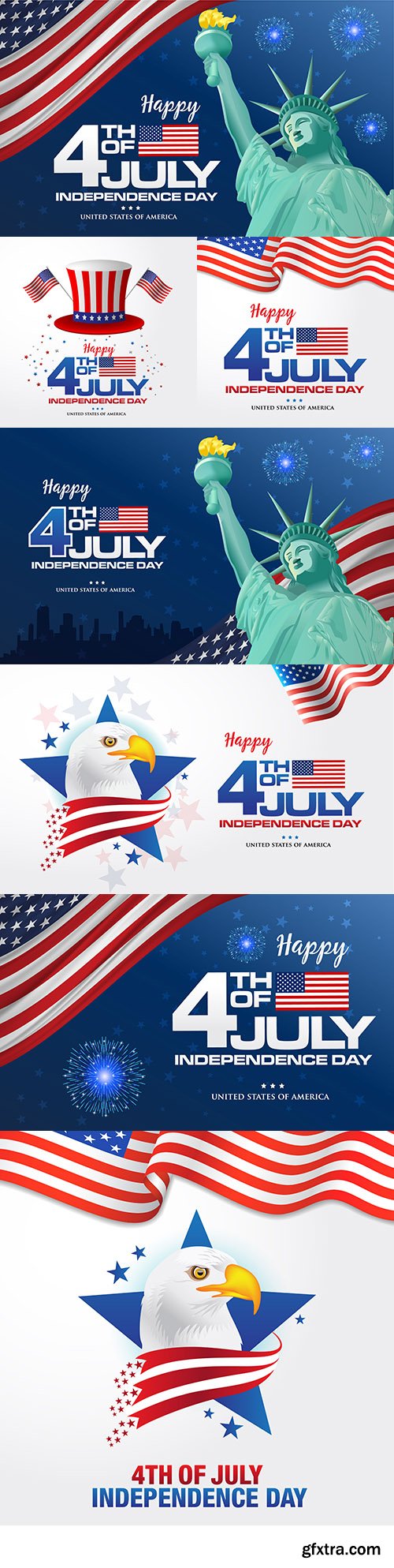 July 4 Independence Day America design illustrations 6
July 4 Independence Day America design illustrations 6