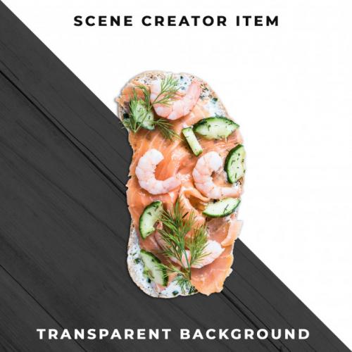 Sandwich Slice Transparent Psd Premium PSD