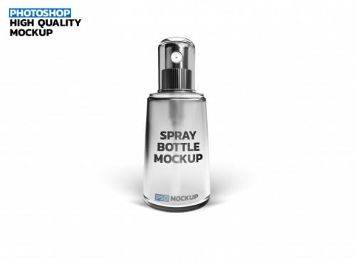 Spray Bottle Mockup Premium PSD