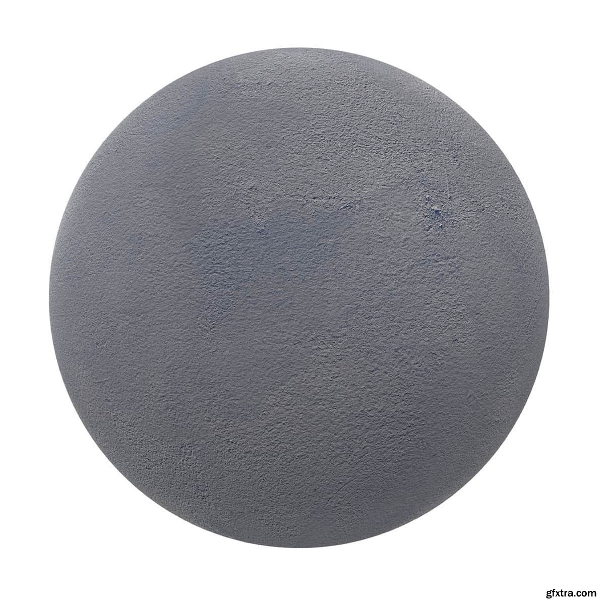 Blue concrete 01 PBR Texture » GFxtra