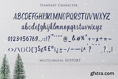 Christmas - Modern Calligraphy Font