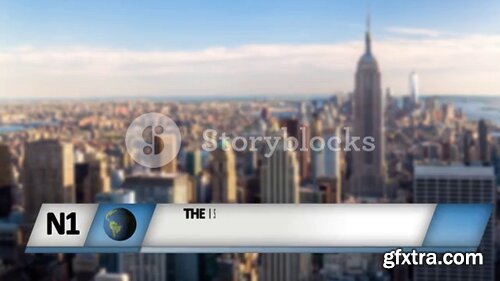 Videoblocks - Breaking News Lower Third Pack | After Effects