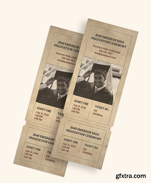 Vintage-Graduation-Ticket-Download