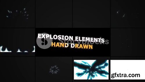 Videoblocks - Explosion Elements Pack | After Effects