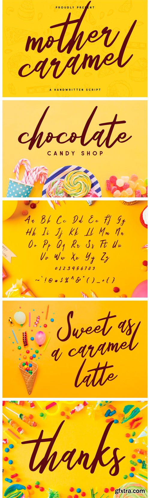 Mother Caramel Font