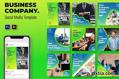 Company Social Media Template Company Social Media Template