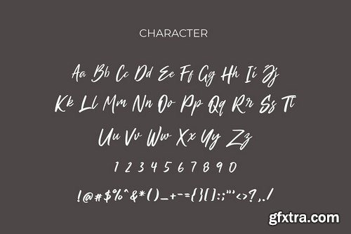 Winsho Brush Typeface