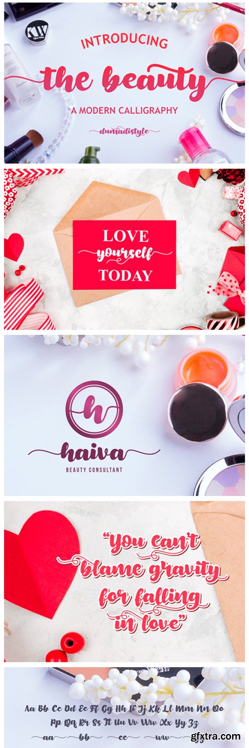 The Beauty Font The Beauty Font