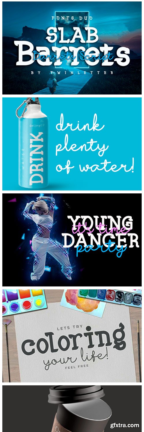 Slab Barrets Font Slab Barrets Font