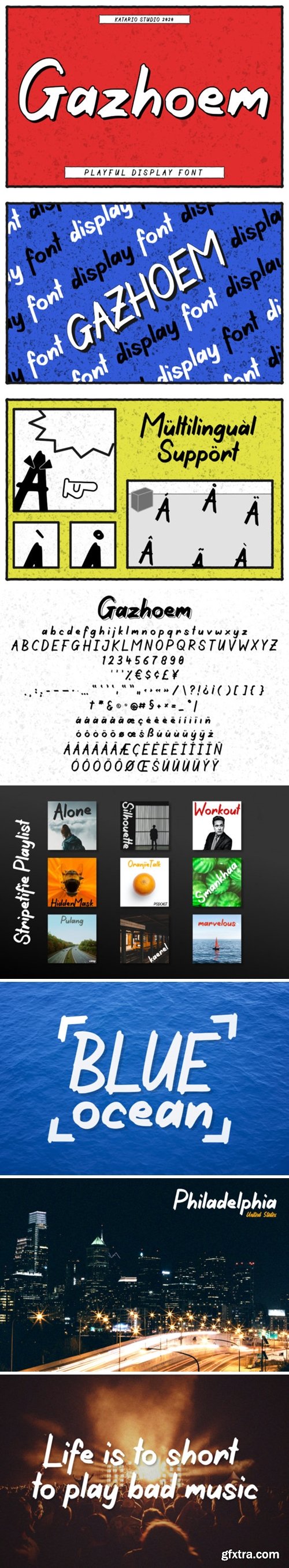Gazhoem Font