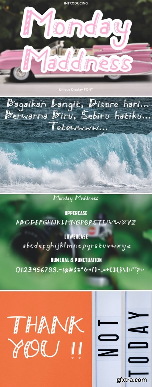 Monday Maddness Font