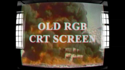Videohive - Old RGB CRT Screen