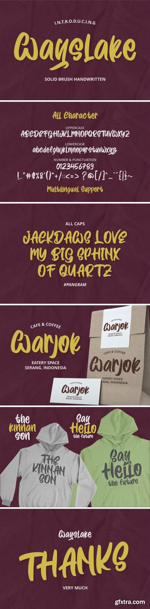 Wayslake Font