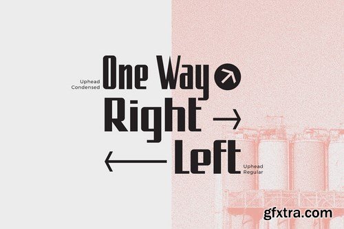 CM - Uphead Industrial Font 4840690