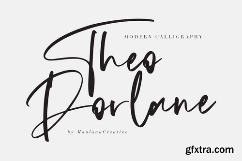 CM - Theodorlane Font 4872102 CM - Theodorlane Font 4872102