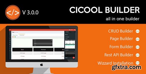 CodeCanyon - Cicool v3.1.0 - Page, Form, Rest API and CRUD Generator - 19207897 CodeCanyon - Cicool v3.1.0 - Page, Form, Rest API and CRUD Generator - 19207897