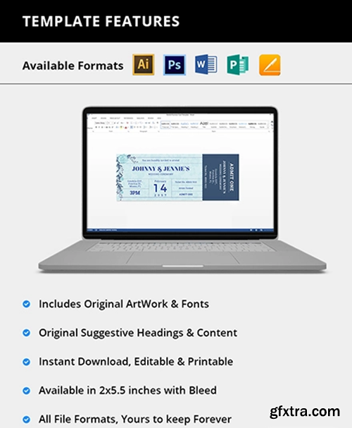 Editable-Creative-Wedding-Ticket Editable-Creative-Wedding-Ticket