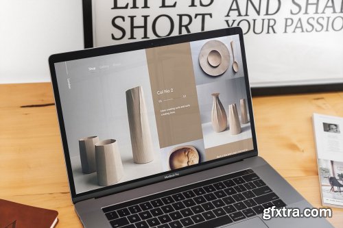 CreativeMarket - MacBook Pro Stylish MockUp 4749525