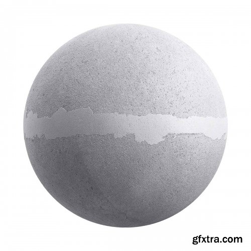 Grey concrete wall 02 PBR Texture