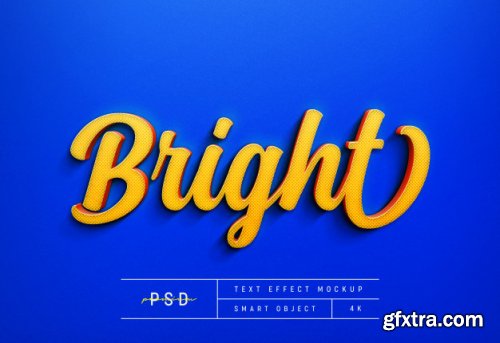 Customizable tiger red text style effect mockup template