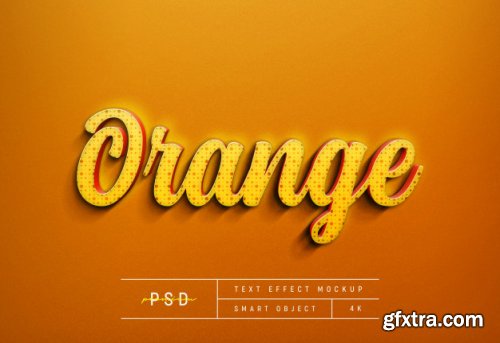 Customizable tiger red text style effect mockup template