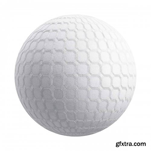 Plaster Decor Wall 08 PBR Texture