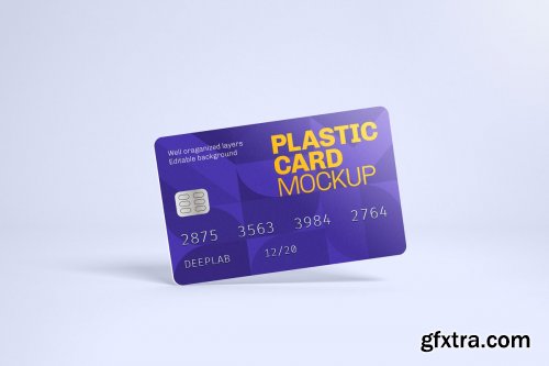 CreativeMarket - Plastic Card Mockup Set - 21 styles 4430199