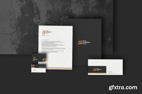 Identity stationery branding mockup