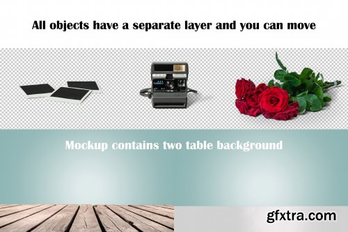 Vintage Camera Mockup