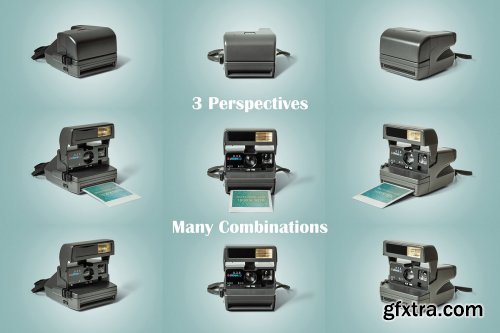 Vintage Camera Mockup