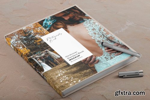 CreativeMarket - Hardcover Photo Book Mockup 02 4765306
