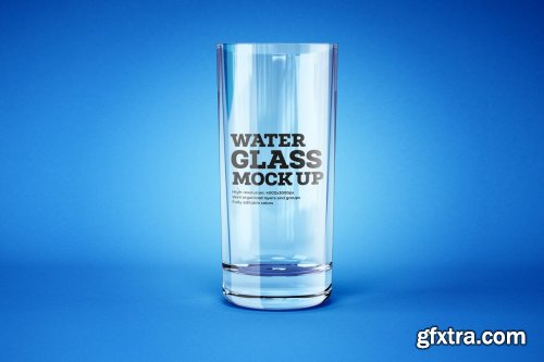 CreativeMarket - Water and Cocktail Glass Mockup Set 4774238
