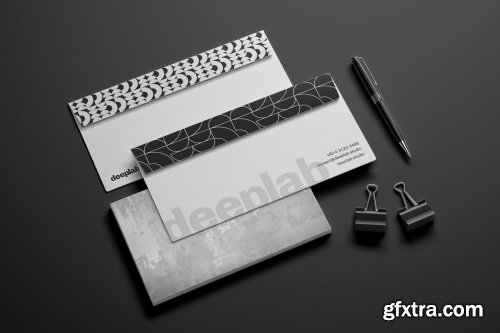 CreativeMarket - Elegant Stationery Branding Mockup 4433253