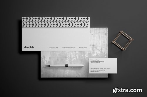 CreativeMarket - Elegant Stationery Branding Mockup 4433253