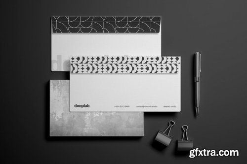 CreativeMarket - Elegant Stationery Branding Mockup 4433253