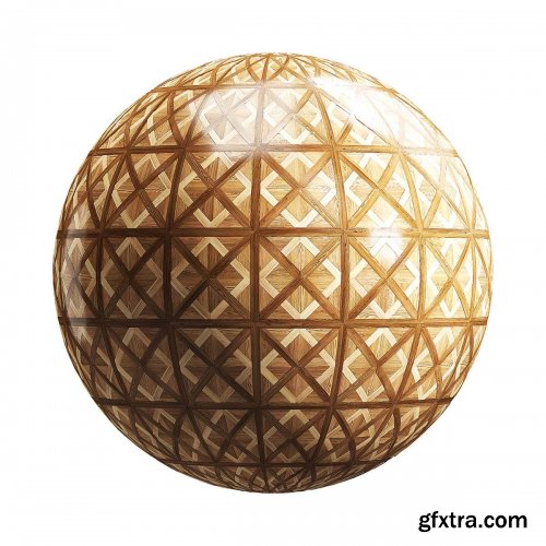 Versailles wood parquet 02 PBR Texture