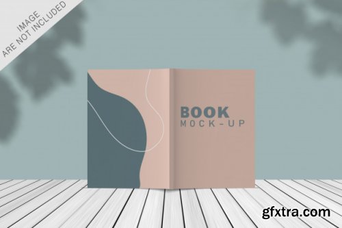 Book and business card mockup