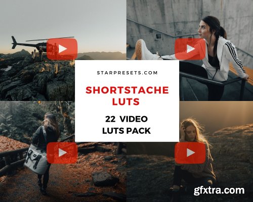 StarPresets - Shortstache / Garrett King 22 Video LUTs Pack (Win/Mac)