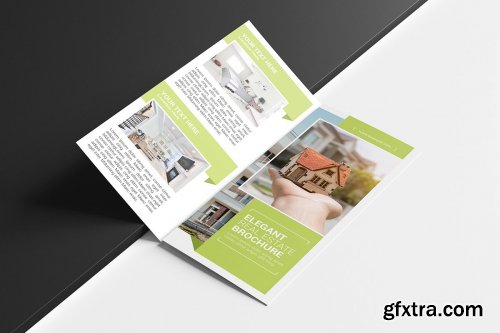CreativeMarket - Real Estate Trifold Brochure 4686412